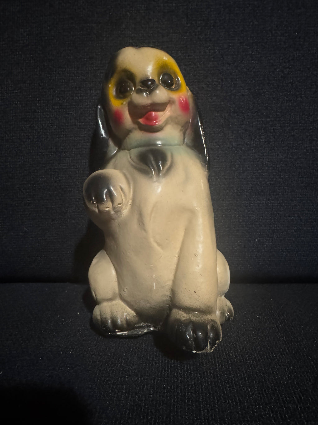 Ceramic Dog Statue Coin Bank