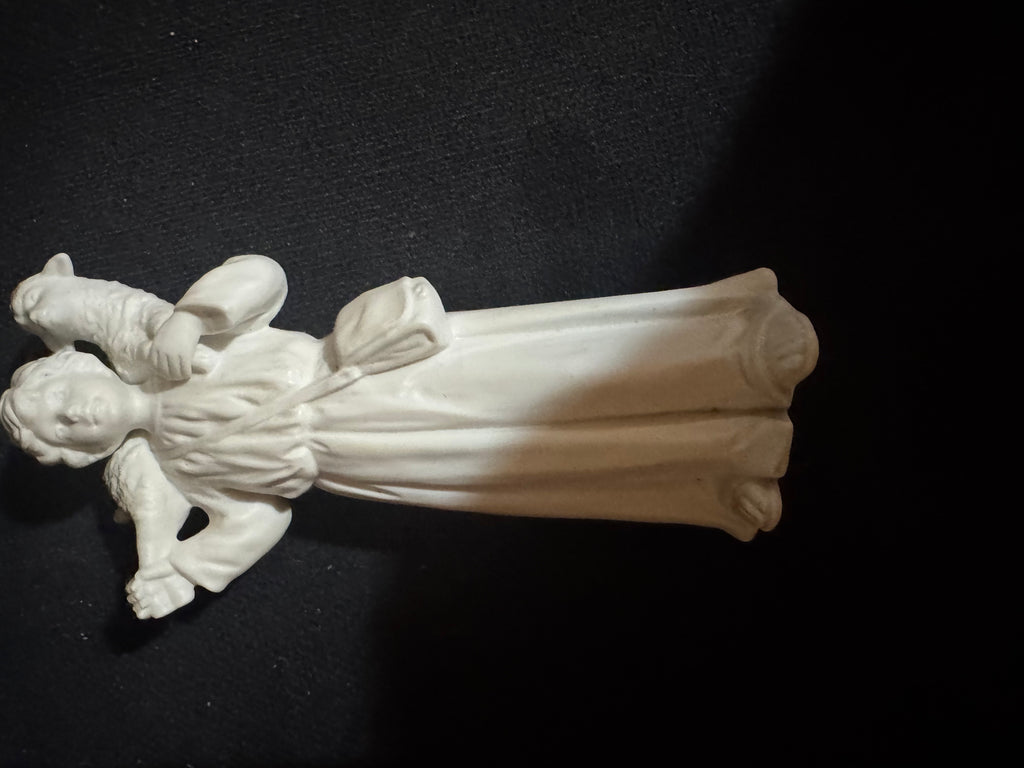 White male figurine/statue