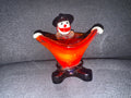 Clown glass bowl